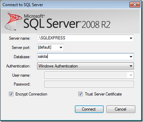07 Connect to SQL Server